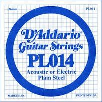 Styga akustinei gitarai D'Adario PL014 .014