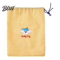Moisture-proof Travel Bag Storage Bag Waterproof Oxford Organizer with Reinforced Luggage Space Saver Handle Cartoon Print for Clothes Toiletries A mėlyna