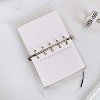 5-hole Inner Refill Binder Paper Pages Line Grid Refill Spiral Binder Notebook Paper  School Style 1