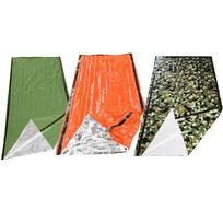 Oem Emergency Bivy Sack Thermal Sleeping Bag Survival Blanket Compact Mylar Shelter For Camping Hiking Rescue oranžinė