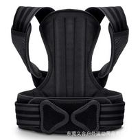Back Brace Posture Corrector Adjustable Spandex Material Professional for Women Men Lumbar Shoulder Support Improve Posture Back L juoda