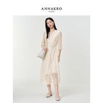 Juzza Anna Kou Elegant Sequin Lace Tiered Waist Dress 2XL