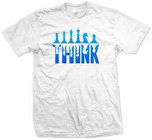 Chess T Shirt - Think Chess - Chess Player Shirt - XS to 5XL - 3 Colours options S