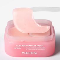 MEDIHEAL Collagen Capsule Eye Patch with PDRN & Retinol Firming Hydrogel Eye Patches 60 Patches 1 Pack (60 Patches)
