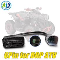 OBD2 Diagnostic Cable 6Pin 8Pin For BRP Maverick/Outlander/Spyder For Polaris RZR/ACE CAN-AM ATV UTV Motorcycle Diagnoatic Cable 6Pin for BRP ATV