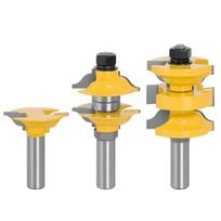 Practical 3x Entry Interior Tenon Door Router Bit 12.7/12mm Ogee Carving Cutter 1
