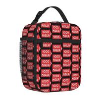 Bestselling Mille Miglia Denim Style Bento Bag Daily Commuting Large Lunch Bag One Size