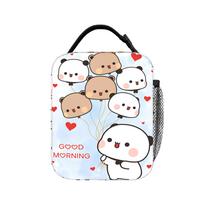 Cartoon Panda Bubu Dudu Lunch Bag For Girls  Graphic Design Lunch Box Casual Office Cooler Bag Portable Insulated Food Bags One Size