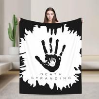 Hardship Cataclysm Destroys Living Things Death Stranding Blankets Wool Soft Throw Blanket for Home Restaurant Autumn/Winter Size: 75*100cm, Weight: 230 GSM