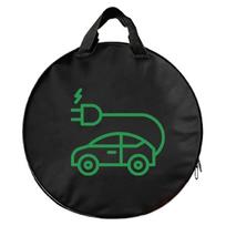 EV Car Charging Gun Storage Organizer Universal Electric Car Charger Storage Bag Waterproof Car Battery Cable Handled Bag B