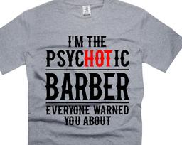 Funny Barber T-Shirt: Humorous Hairdresser Gift 2XL