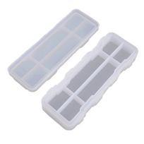 Diy Crystal Epoxy Pencil Box Mold School Supplies Office Stationery Box Mold 1