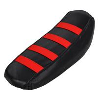 PVC For Light Bee Surron Sur RonX Sur RonS X160 X260 Motorcycle Accessories Anti-Skid Gripper Soft Seat Cover Pad Cushion Cover raudona