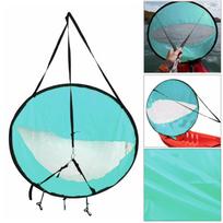 Kayak Wind Sail Paddle Sailing  Board Row  Sail for Boats Canoe šviesiai mėlyna spalva