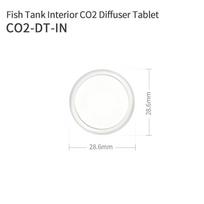 Week Aqua 304 Stainless Steel CO2 Atomizer Bubble Counter Diffuser Check Valve For Aquarium Plants Fish Tank CO2-DT-IN