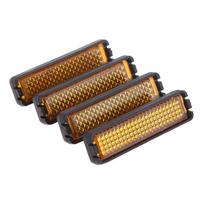 Vintage Safety Night Cycling Reflective Bicycle Pedal Reflector Pedal Accessories Bike Parts