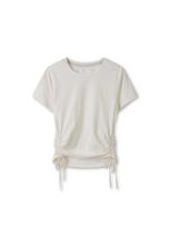 Top Ten Women'S) Loose Cropped Short Sleeve Tee_Mbf2Ts2207 Bk/80
