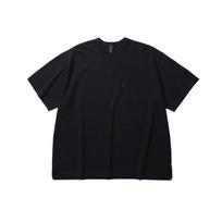 Moif [Ss24]Baggy Pocket H/S Tee / Black Black/1