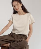 Diyani Surya Crop Top (Creme Brulee) Free