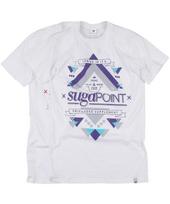 Sugar Point Men'S/Women'S Snowboard Tall Tee Loose Fit Graphic Pure Cotton Short Sleeve Tee Pyramid Look/M