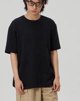 Make It Two [Basic] Crew Neck Tee_Black L