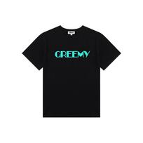Grimi Simple Logo T-Shirt(Black) L