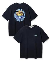 Alvin Clo Sunny Side Up Oversized Short Sleeve T-Shirt Ast4779 (3 Colors) White/L