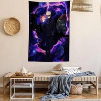 Jujutsu Kaisen Gojo Satoru Chart Tapestry Art Science Fiction Room Home Decor Cheap Hippie Wall Hanging 100X70CM