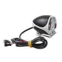 24v36v48v Universal LED Frontlight With Horn built in for Scooter Part Electric Bike Accessory Moped MTB Lamp Tricycle Headlight juoda