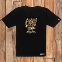Doldol Ally_T-Shirts_09 Bicycle Camping Trip Deer Ellie Character Graphic T-Shirt White/S