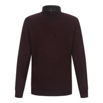 Superior Men'S Half-Zip Sweater Wine (Im0Erd40279) Wine.Im0Erd40279/105