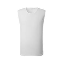 Challenger Nylon Spandex Men'S Round Neck Sleeveless Base Layer White Wh/Xl