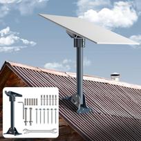 Starlink Gen3/V3  Aluminum Alloy Adjustable Base Mount Adapter with Steel Pivot Pole for Roof Dish pilka