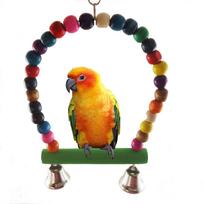 Naminiai paukščiai Papūga Papūga Papūgėlė Papūga Cockatiel Cage Swing Toys Kabantis žaislas One Size