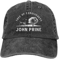 John Prine Hat Unisex Fashion Retro Adjustable Denim Hat Baseball Cap Four Seasons Snapback Cap Unisex One Size One Size