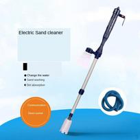 Electric Aquarium Vacuum Cleaner Syphon Water Changer Pump In1