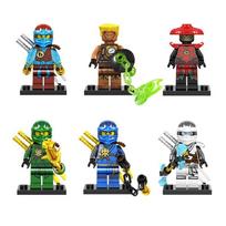 Filmų veiksmo minifigūrėlės su ginklu ir pagrindo konstrukcinėmis kaladėlėmis Modelių rinkiniai Berniukų Vaikų gimtadienio žaidimai Dovanos No Box black
