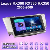 2 DIN Android Carplay automobilio radijas, skirtas Lexus RX300 RX330 RX350 2003-2009 daugialypės terpės grotuvo galvos blokas Stereo GPS navigacija BT WIFI 2+32GB 1+16GB