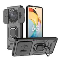 Shockproof Case For Honor X9b 5G Slide Camera Lens Protect Armor Phone Case For Honor X9 b HonorX9b 5G Magnet Holder Ring Cover For Honor X9b juoda