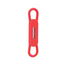 3/1 vnt Magnetinis pieštukų laikiklis silikoninis Reguliuojamas rašiklio kabliukas staliniam šaldytuvui Lentoms Biuro rašalo žymeklio laikiklis 1pcs red