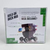 LEGO Build-On Brick puodelis juodas 350 ml plastikas juoda