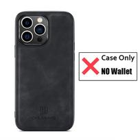 Magnetinis kortelių dėklas piniginė iPhone 15 14 Plus 11 12 13 Pro XS Max X XR Magnetinis nuimamas pinigų stovas Odinis viršelis for iPhone 15