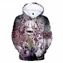 High Street Anime Himiko Toga 3D Printed Hoodie Sweatshirts Men Women Fashion Casual Pullover My Hero Academia Harajuku Hoodies S