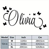 Individualus vardo žvaigždės sienos lipdukas - Personalizuotas PVC vinilo lipdukas gimtadieniui ir namų dekoravimui, nuimamas svetainei ir miegamajam M(28cmX15cm) juoda