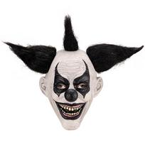 Baisi Demono Klouno Kaukė su Plaukais Helovino Cosplay Rekvizitams Kostiumų Šventei Dovana