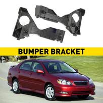Pair For 2003-2008 Toyota Corolla Front Left & Right Bumper Brackets #5211502061