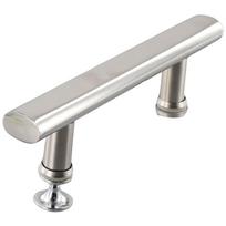 Shower Door Handle Home Renovation Stylish 225*30mm Chrome Effect