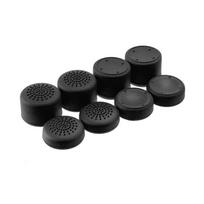 8Pcs Universal Controller Gamepad Thumb Stick Grip Cap Joystick Silicone black-8 Pcs juoda