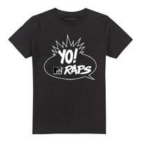 Yo Mtv Raps Yo Mtv Raps Logo T-Shirt S-5XL, Black M