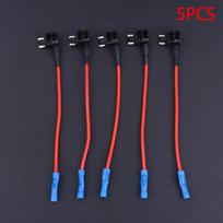 12V saugiklių laikiklis, papildomo grandinės adapteris, Micro2, Mini, mažas, standartinis, ATM, APM, ašmeninis, automobilio saugiklis black